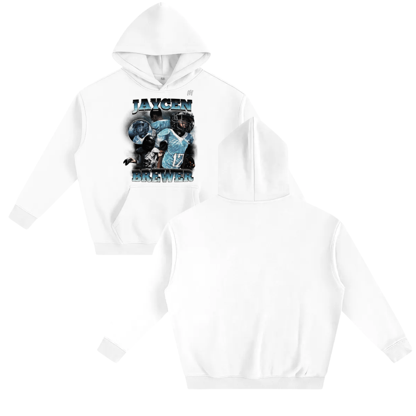 Jaycen Brewer Oversize Fleeced Hoodie