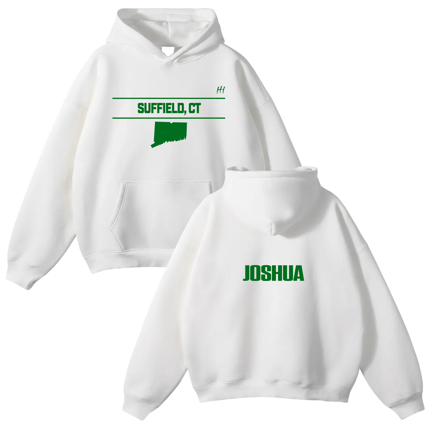 Joshua Zenczak Oversize Fleeced Hoodie
