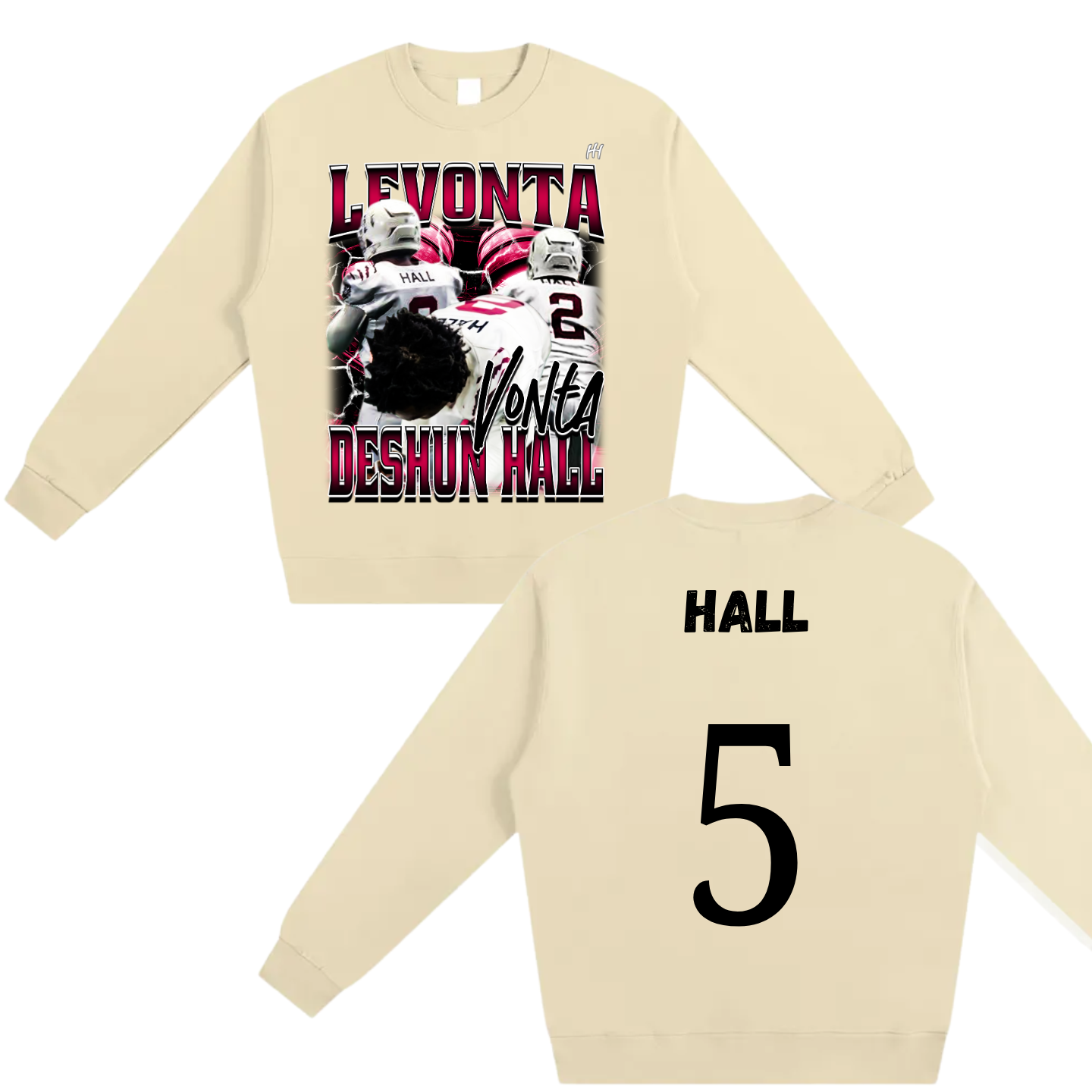 LeVonta Deshun Hall Heavyweight Crewneck Sweatshirt