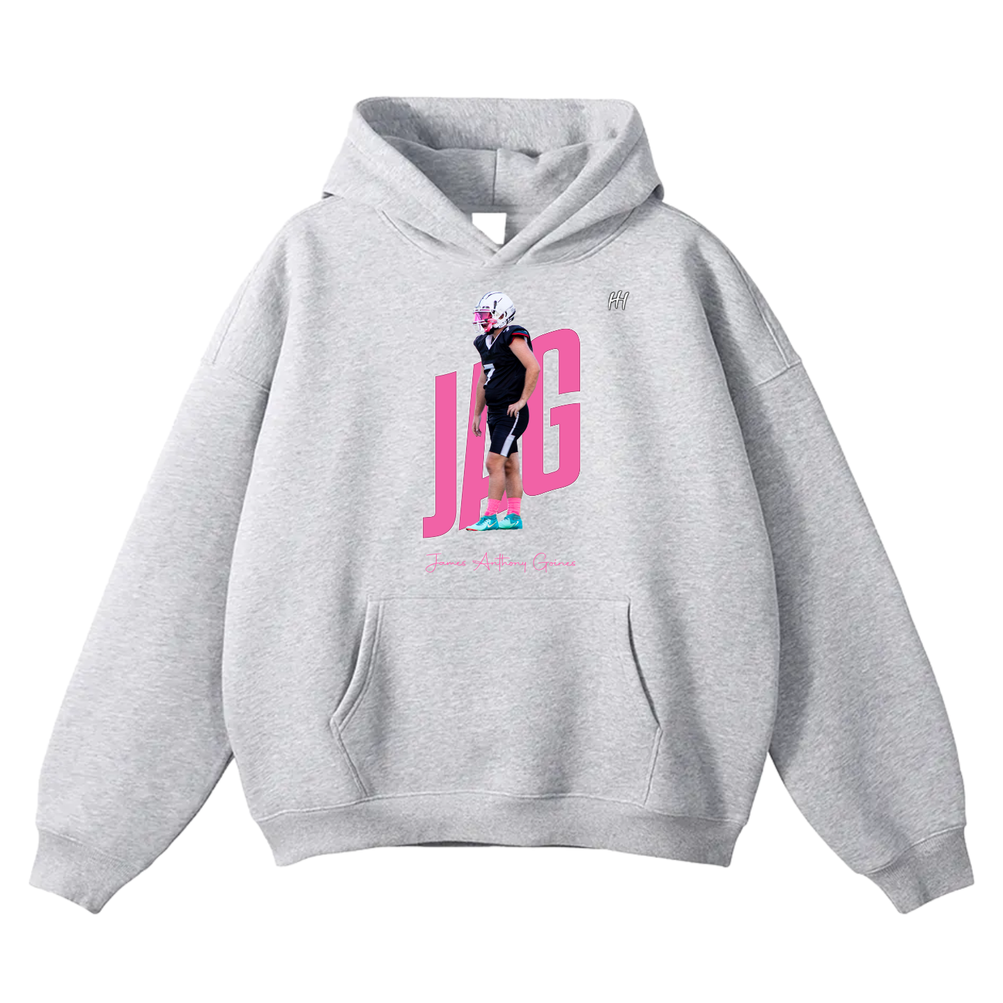 James Anthony Goines Oversize Fleeced Hoodie