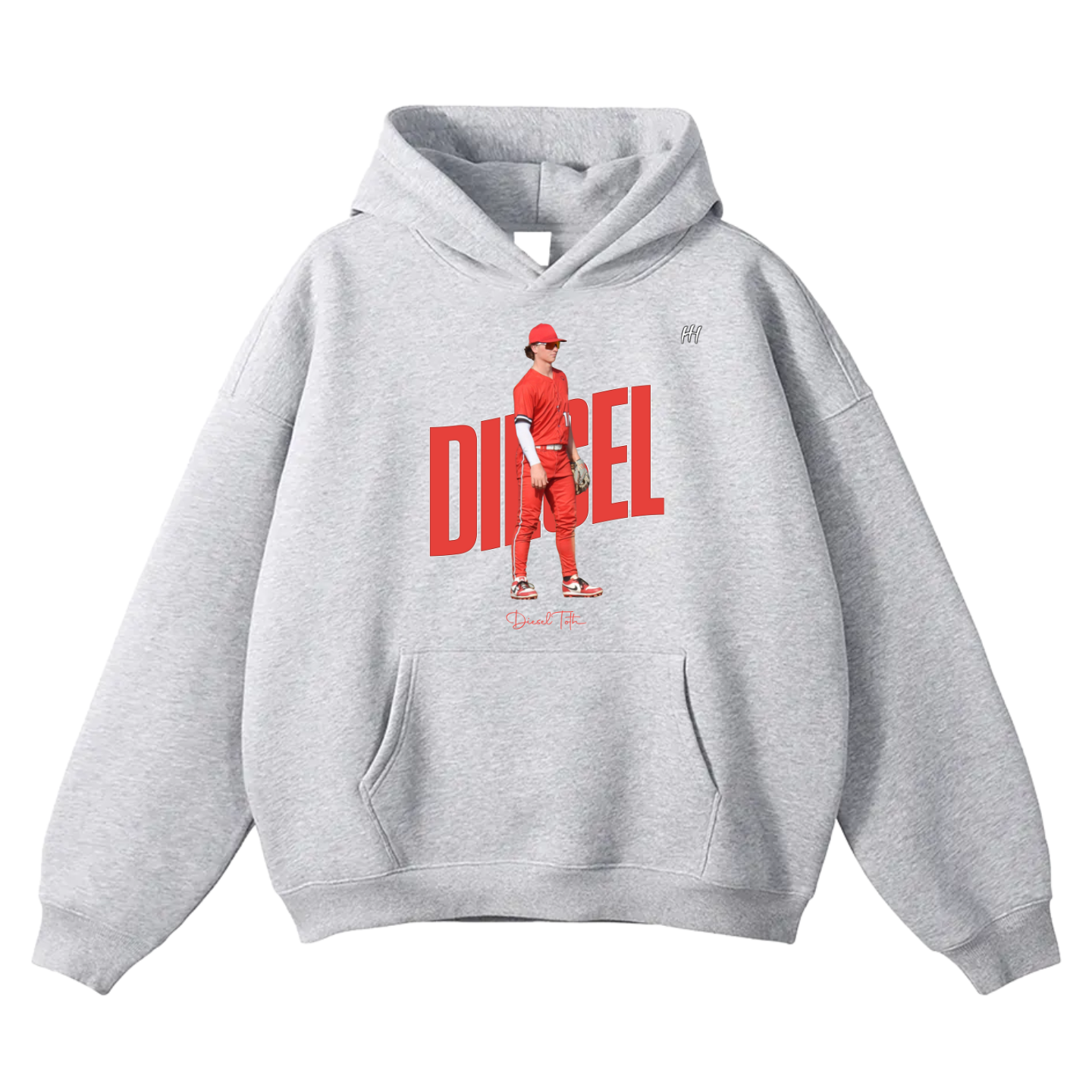 Diesel Toth Oversize Fleeced Hoodie