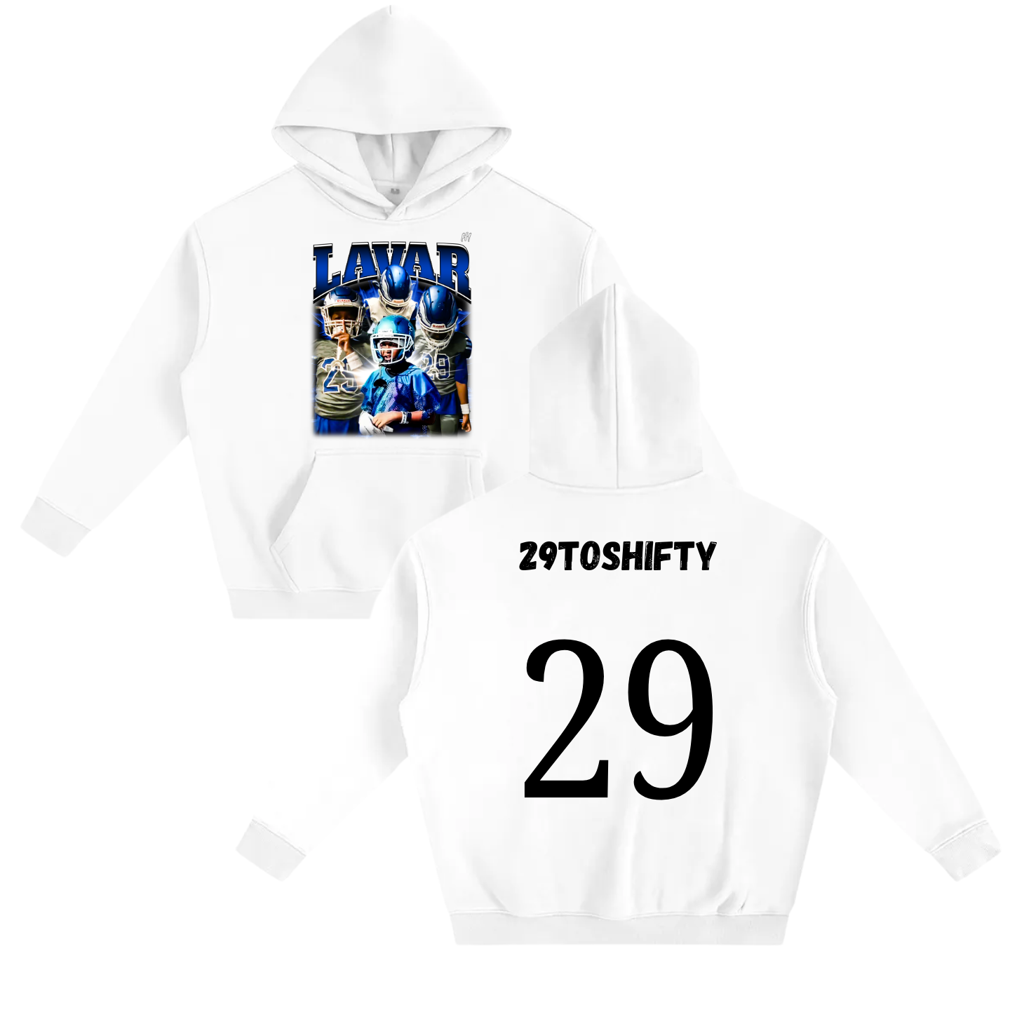 Lavar Oversize Fleeced Hoodie