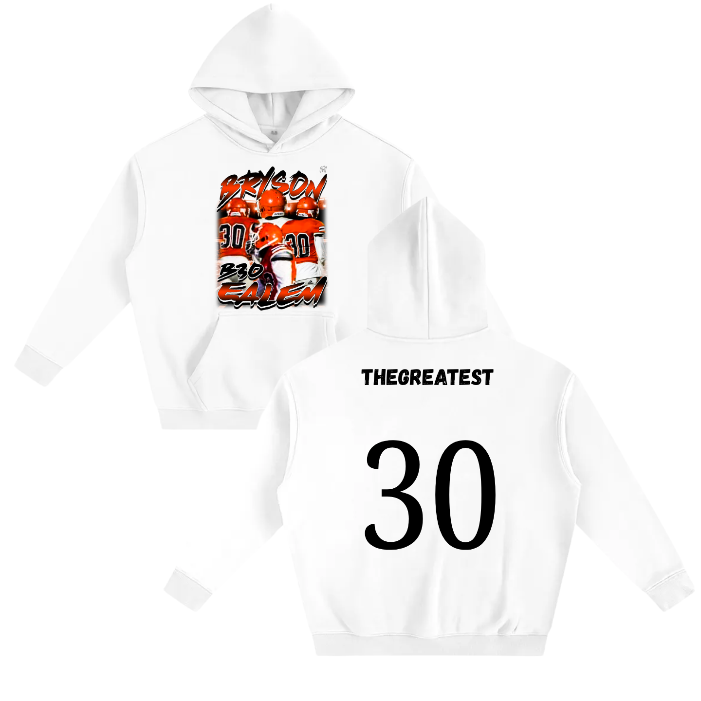 Bryson Ealem Oversize Fleeced Hoodie