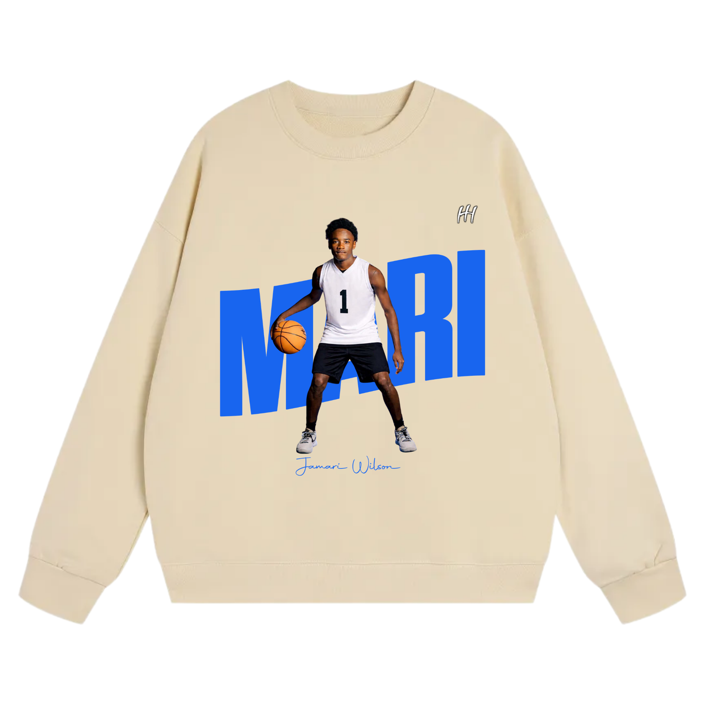 Jamari Wilson 3 Heavyweight Crewneck Sweatshirt