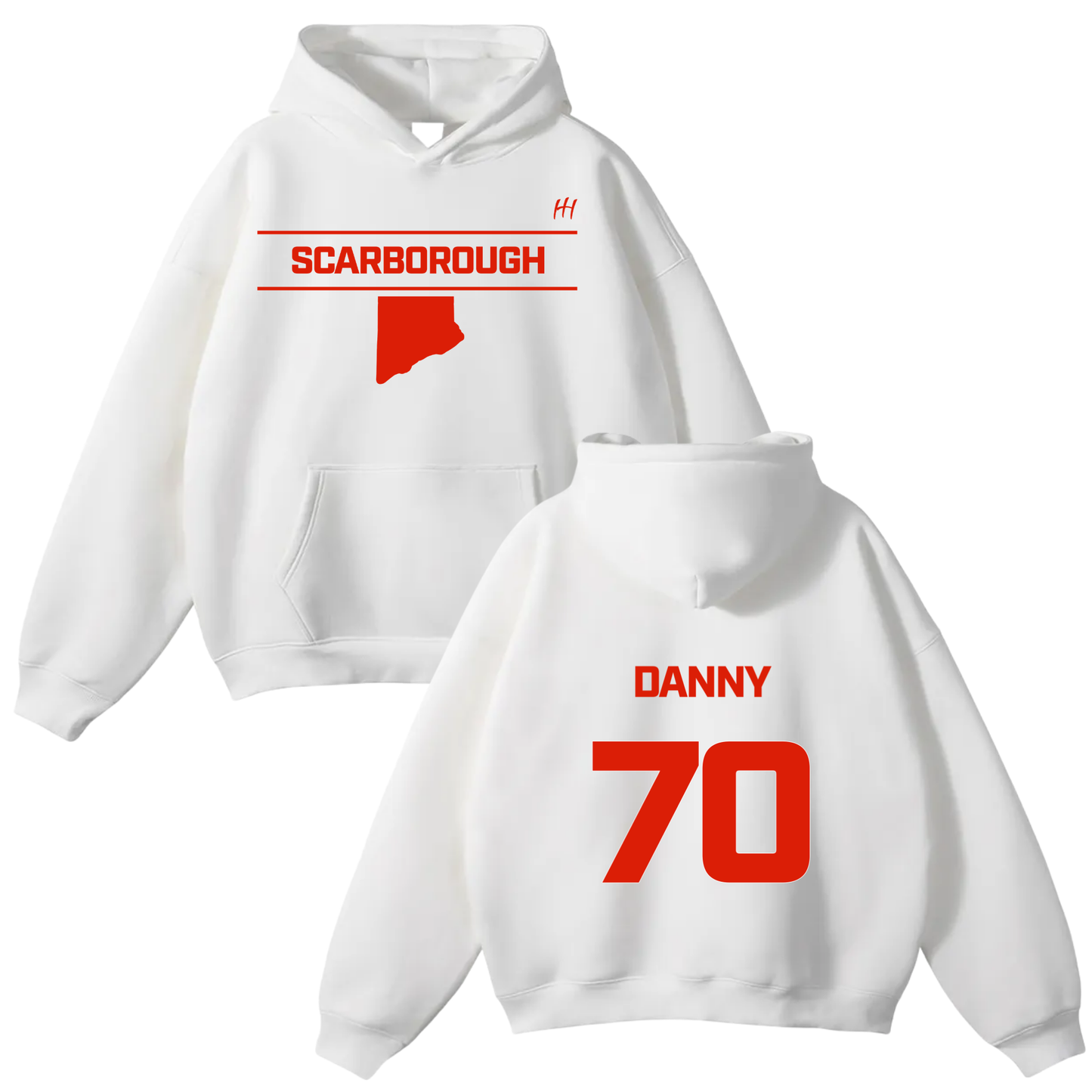 Danny Dilmohamed Oversize Fleeced Hoodie