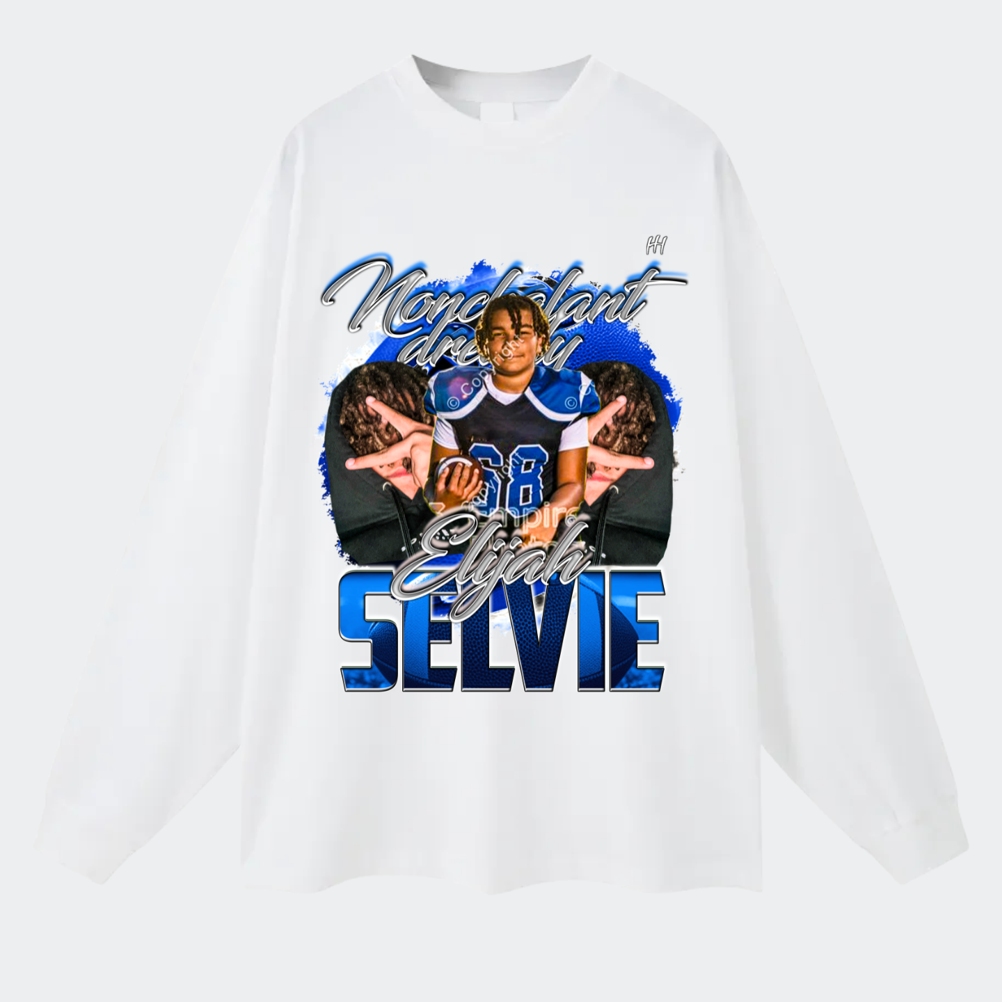 Elijah Selvie Long Sleeve Tee