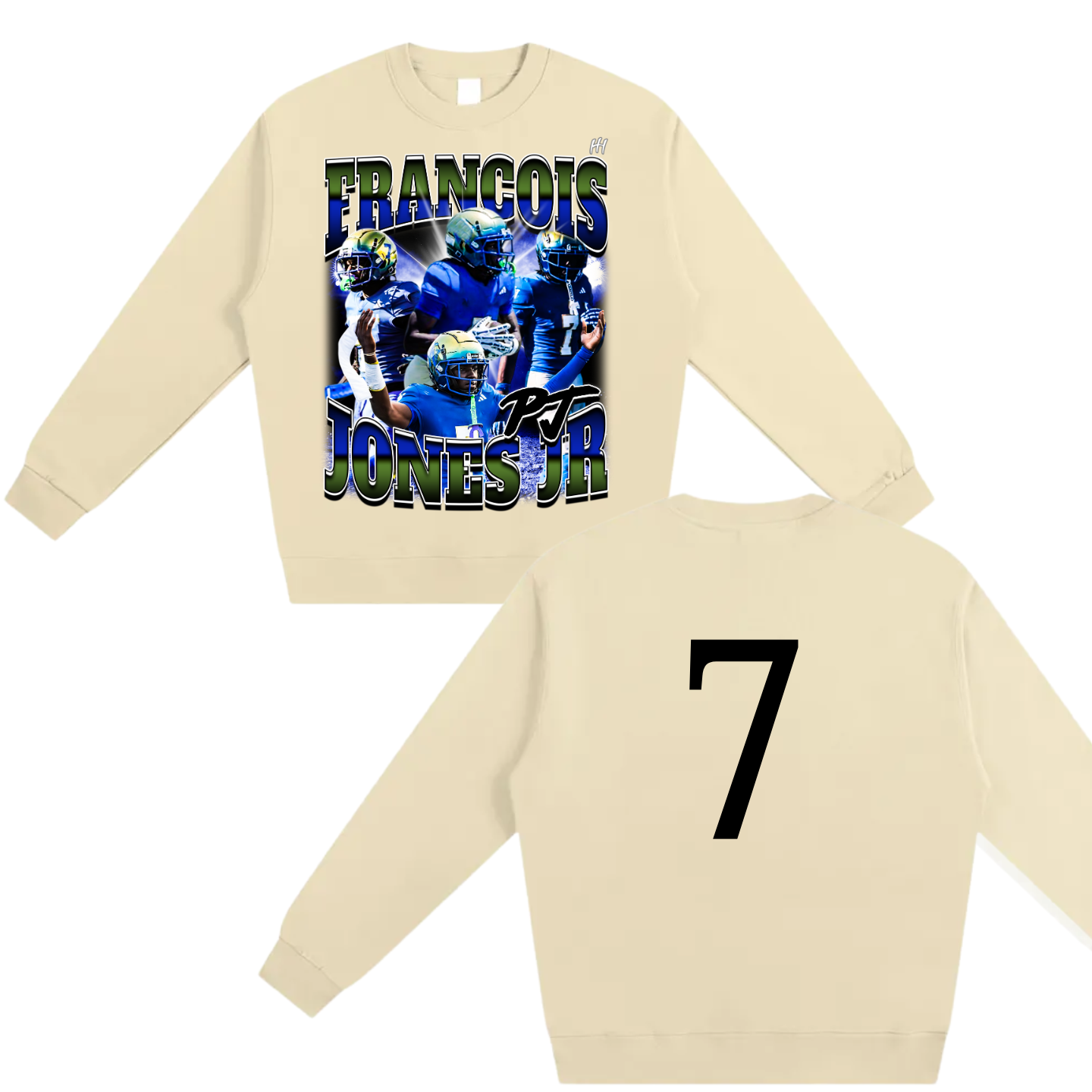 Francois Jones Jr Heavyweight Crewneck Sweatshirt