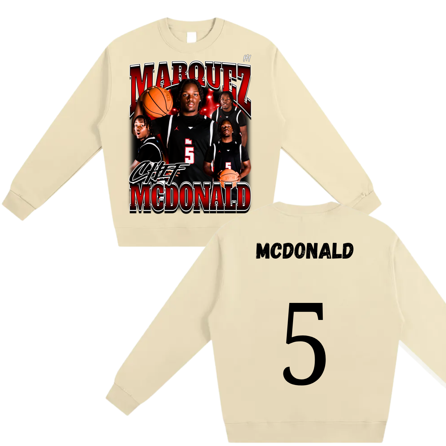 Marquez McDonald Heavyweight Crewneck Sweatshirt