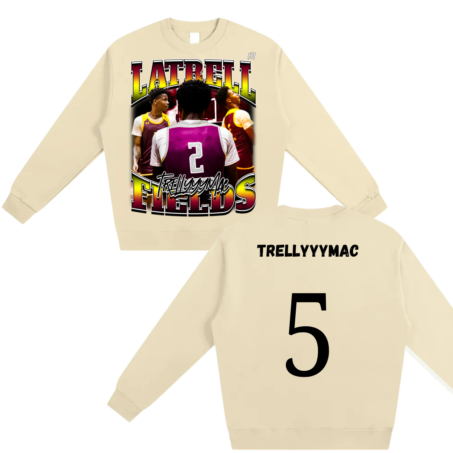 Latrell Fields Heavyweight Crewneck Sweatshirt
