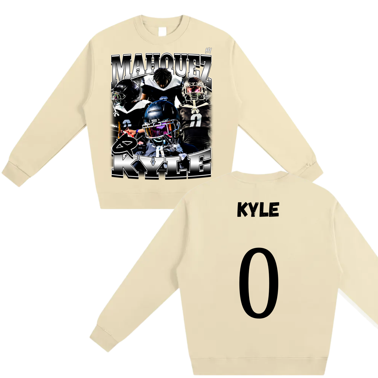 MahQuez Kyle Heavyweight Crewneck Sweatshirt