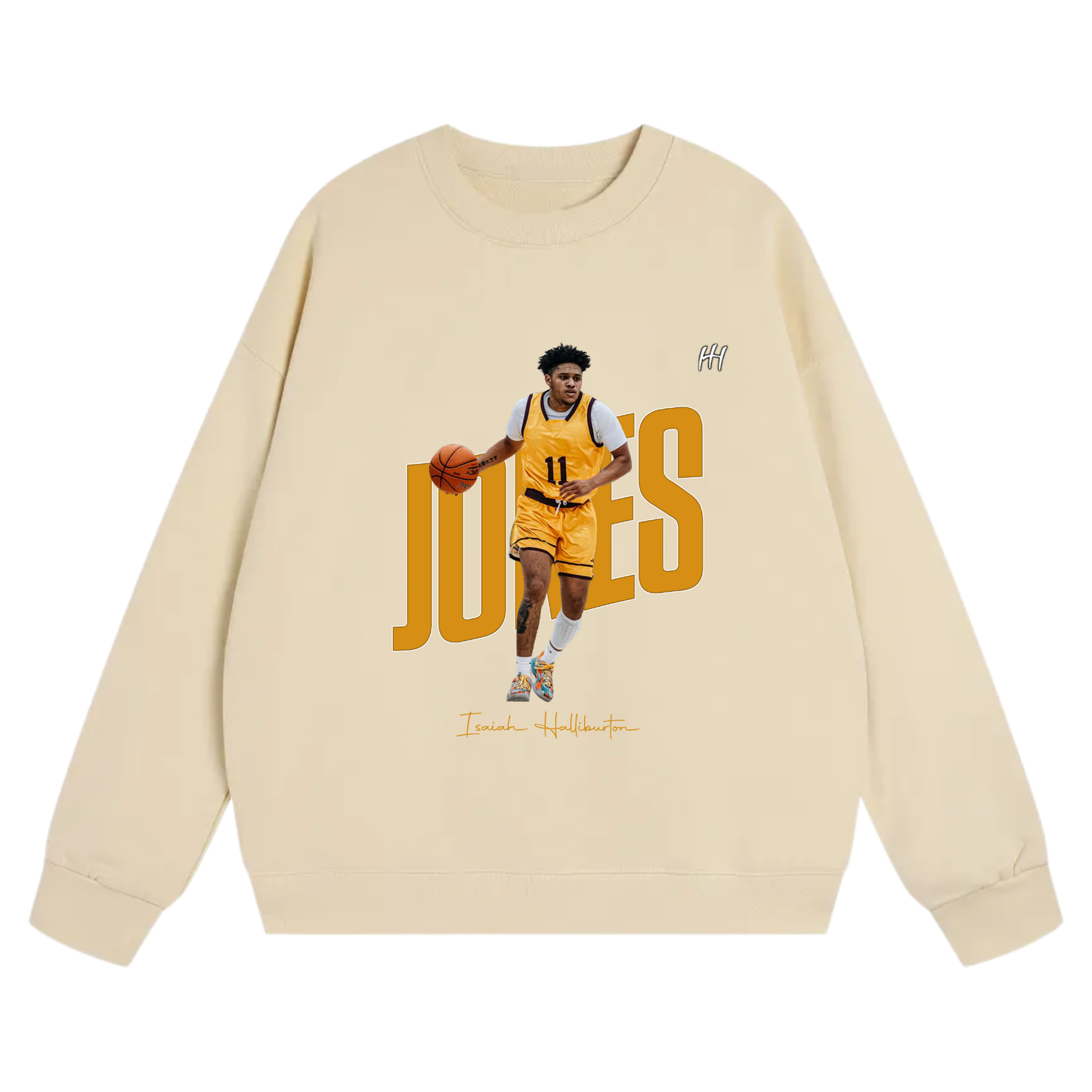 Isaiah Halliburton Heavyweight Crewneck Sweatshirt