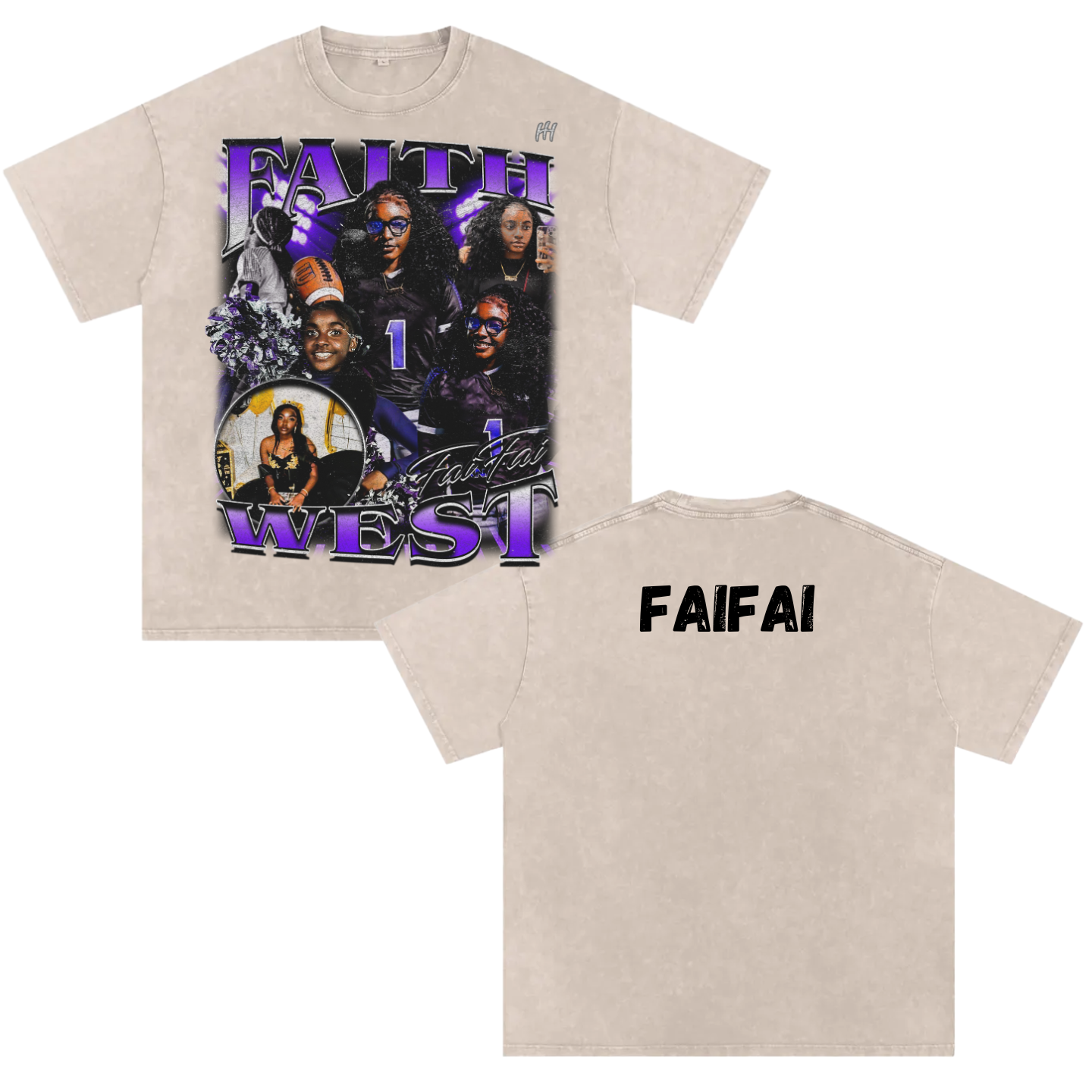 Faith West Heavyweight Oversized T-shirt