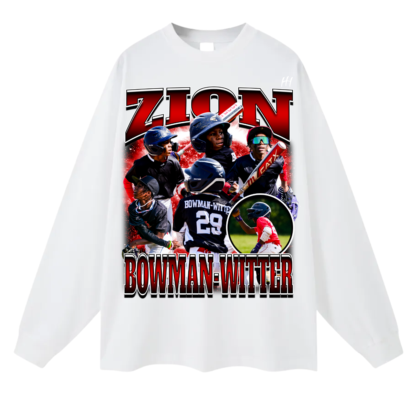 Zion Bowman-Writer Long Sleeve Tee