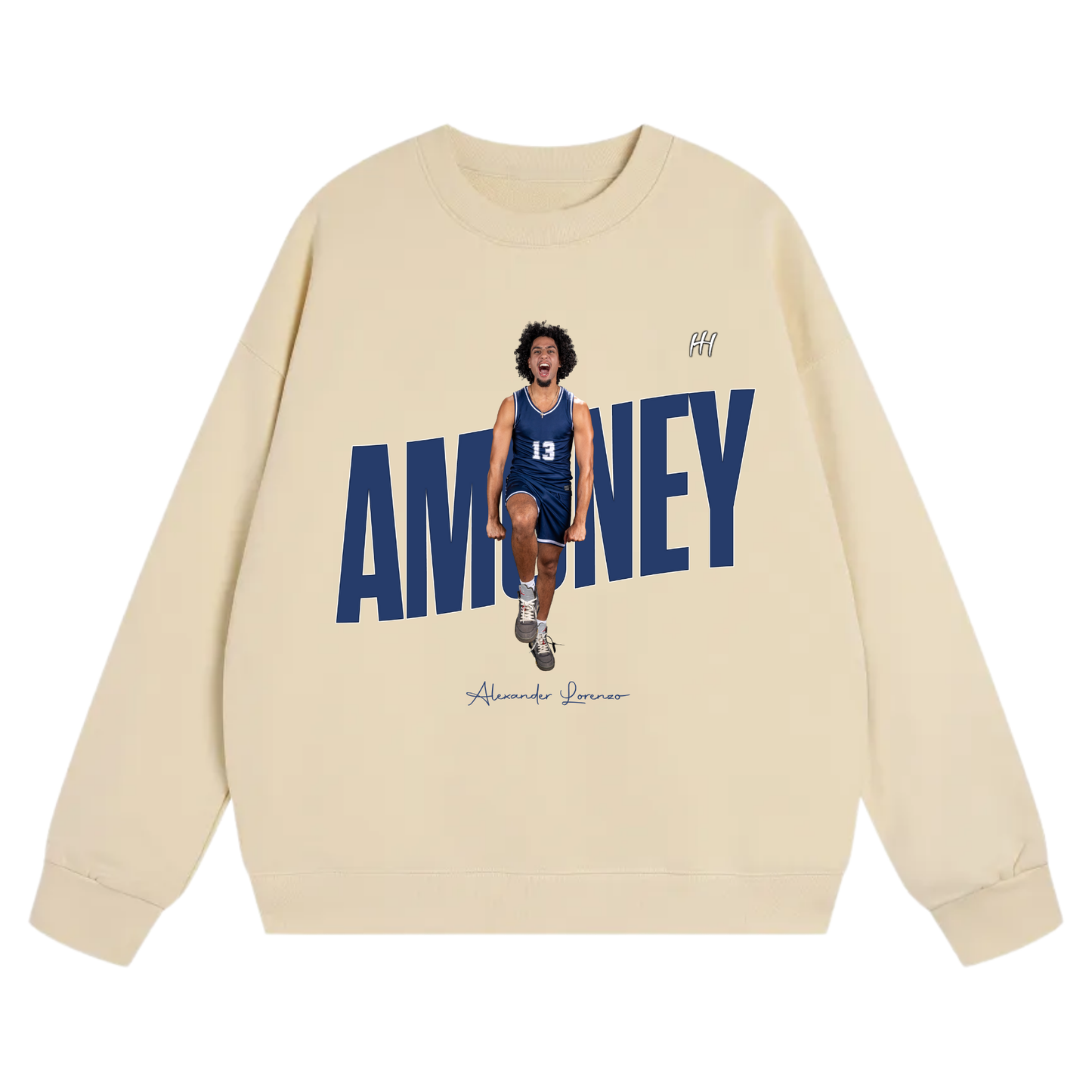 Alexander Lorenzo Heavyweight Crewneck Sweatshirt