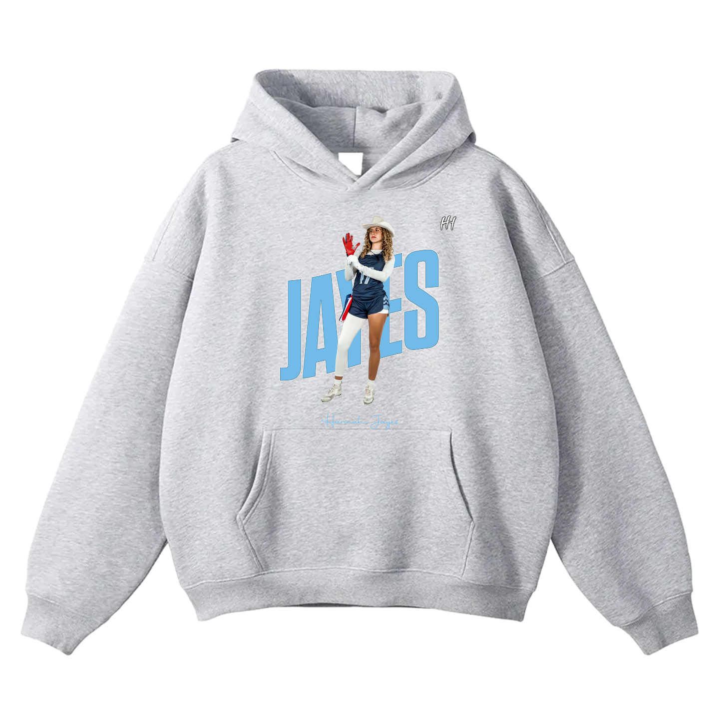 Hannah Jayes Oversize Fleeced Hoodie