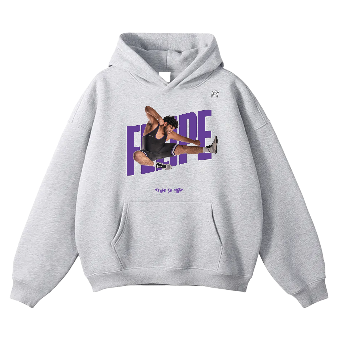 Felipe De Matos Oversize Fleeced Hoodie