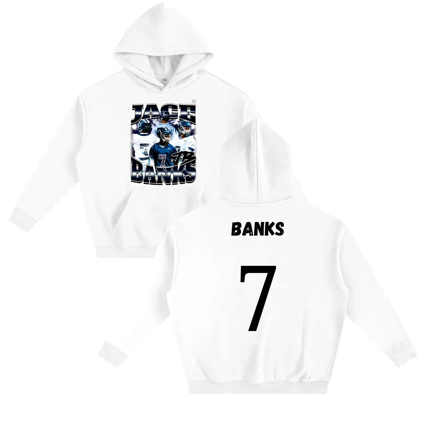 Jace Banks Oversize Fleeced Hoodie