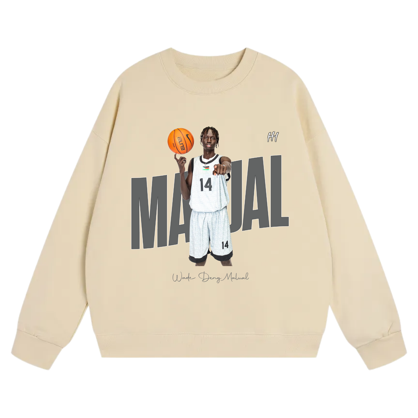 Wade Deng Malual Heavyweight Crewneck Sweatshirt