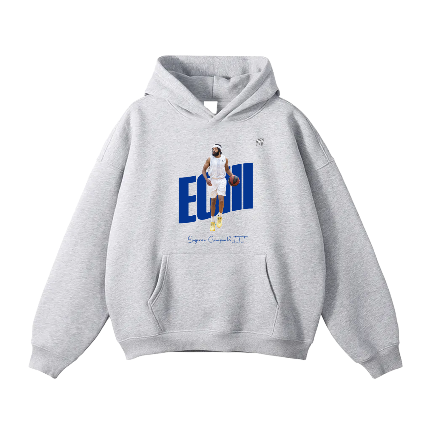 Eugene Campbell III Oversize Fleeced Hoodie