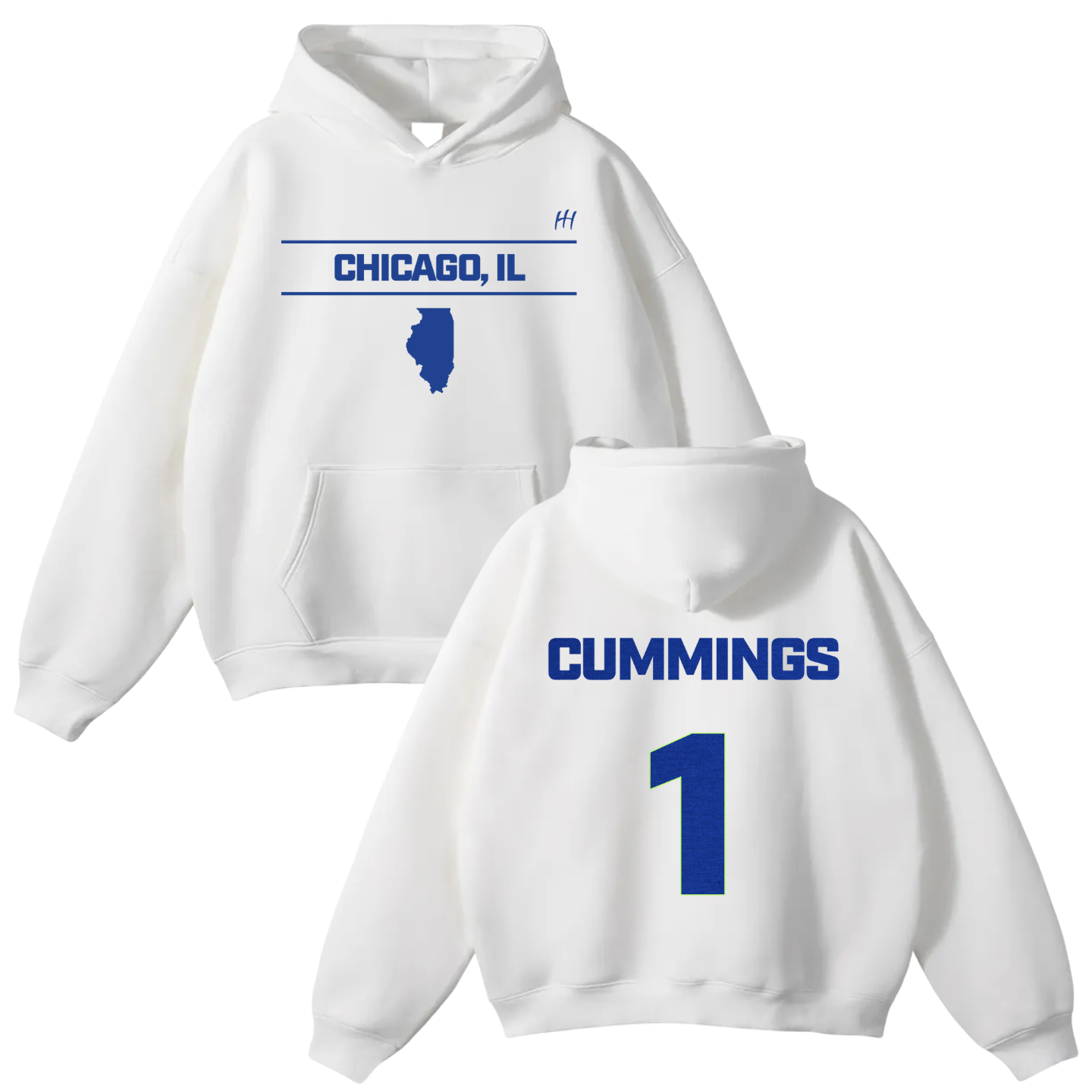 Jayden Cummings Oversize Fleeced Hoodie