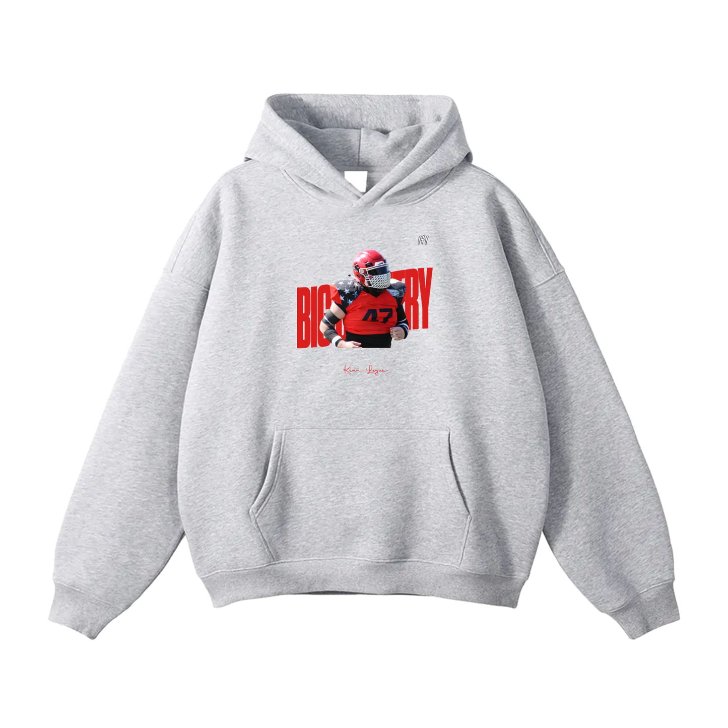 Kevin Legue Oversize Fleeced Hoodie