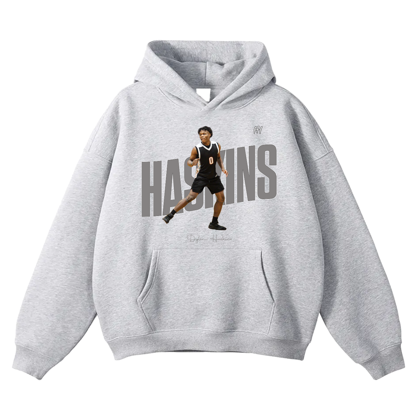 Dylin Haskins Oversize Fleeced Hoodie