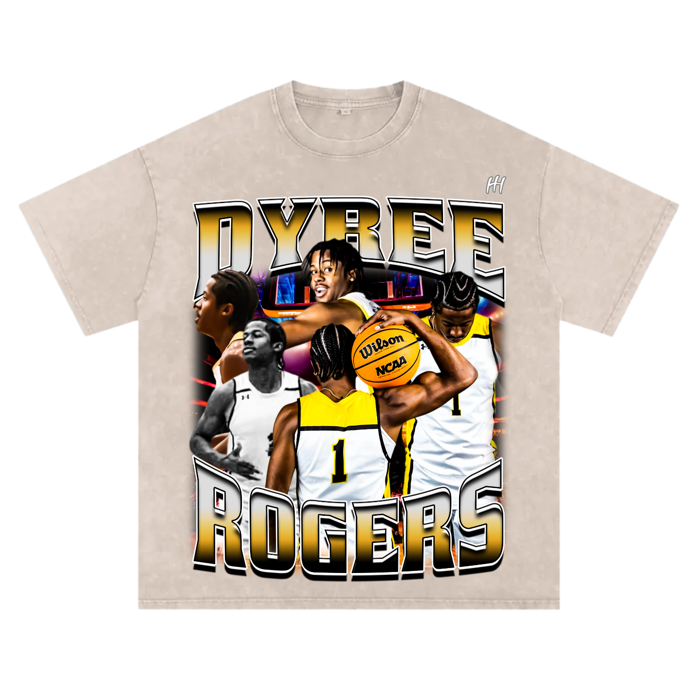 Dyree Rogers Heavyweight Oversized T-shirt