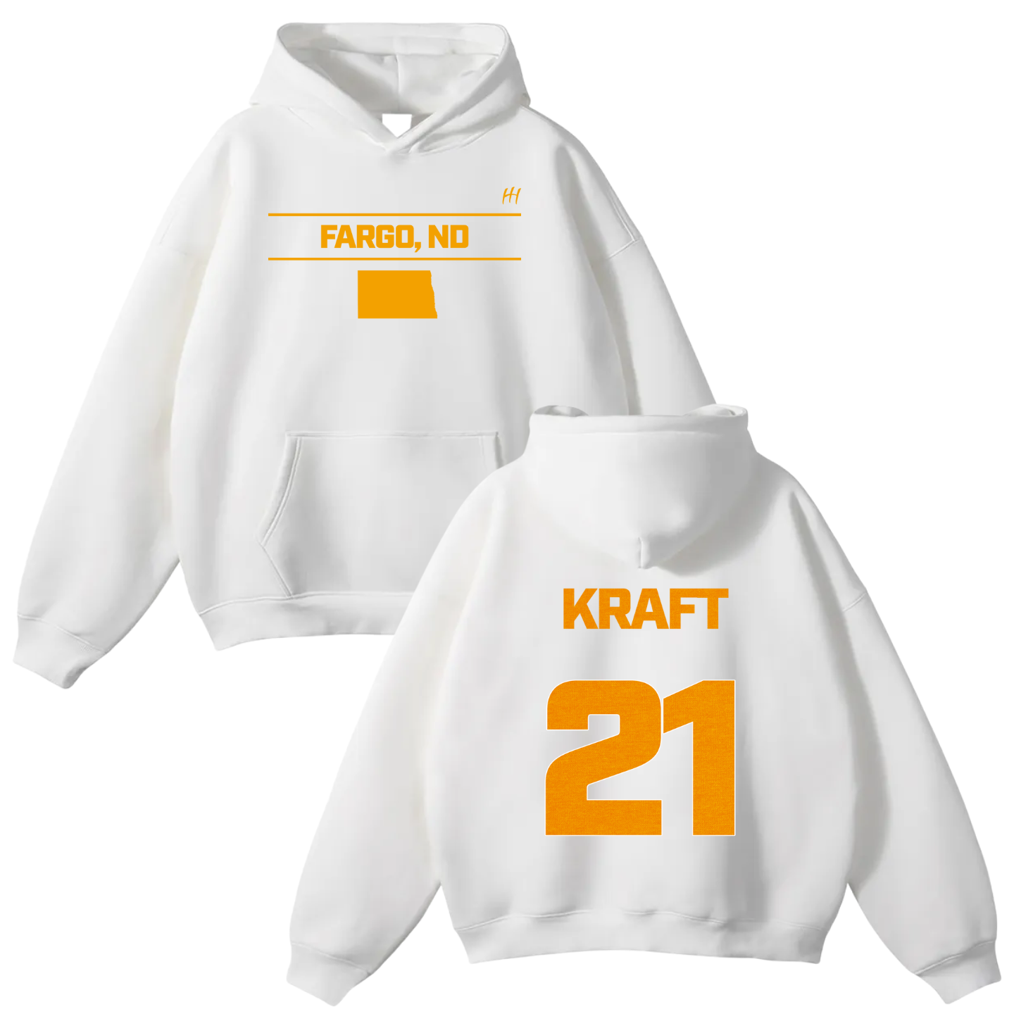 Conner Kraft Oversize Fleeced Hoodie