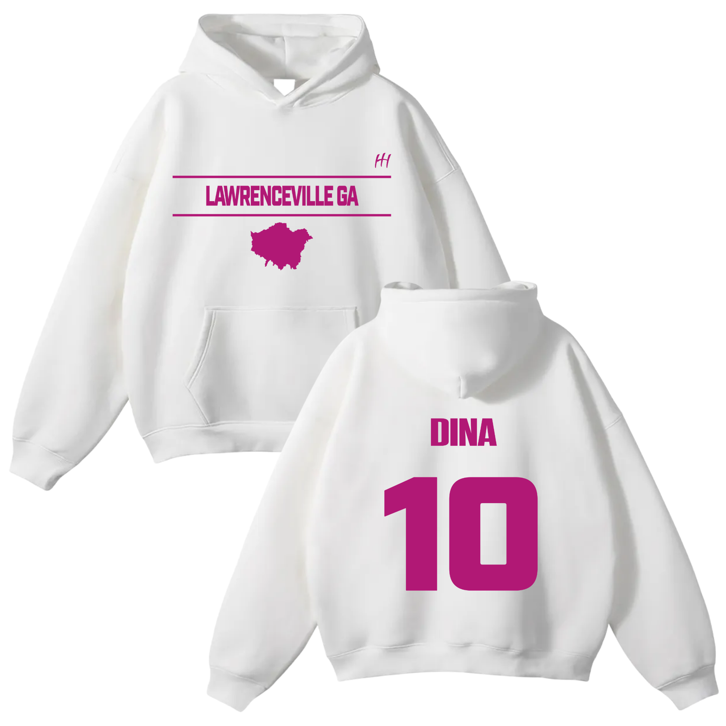 Eldina Sejdic Oversize Fleeced Hoodie