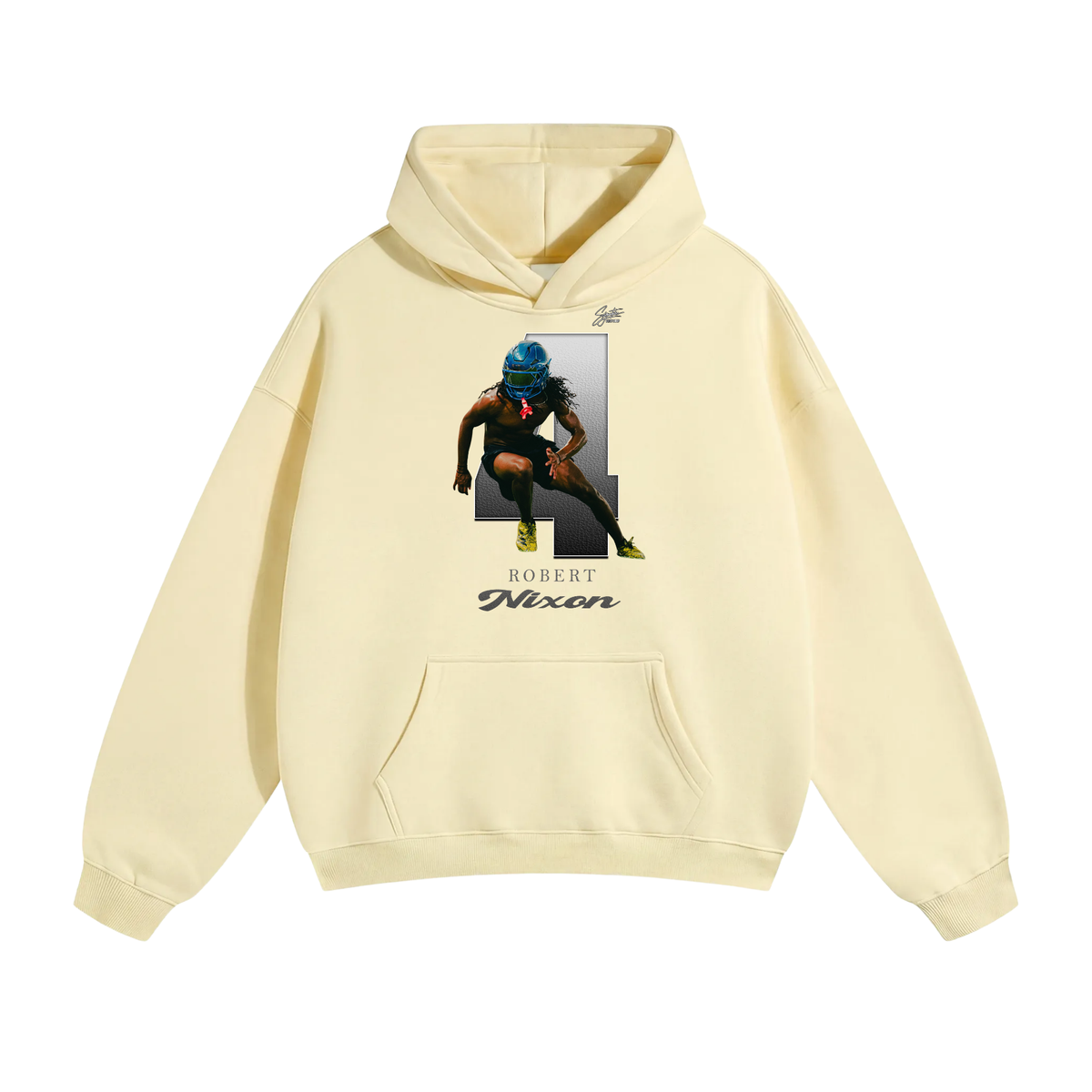 Robert Nixon Oversize Fleeced Hoodie
