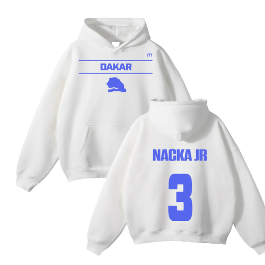 Baïdy Oumar Ndiaye Oversize Fleeced Hoodie