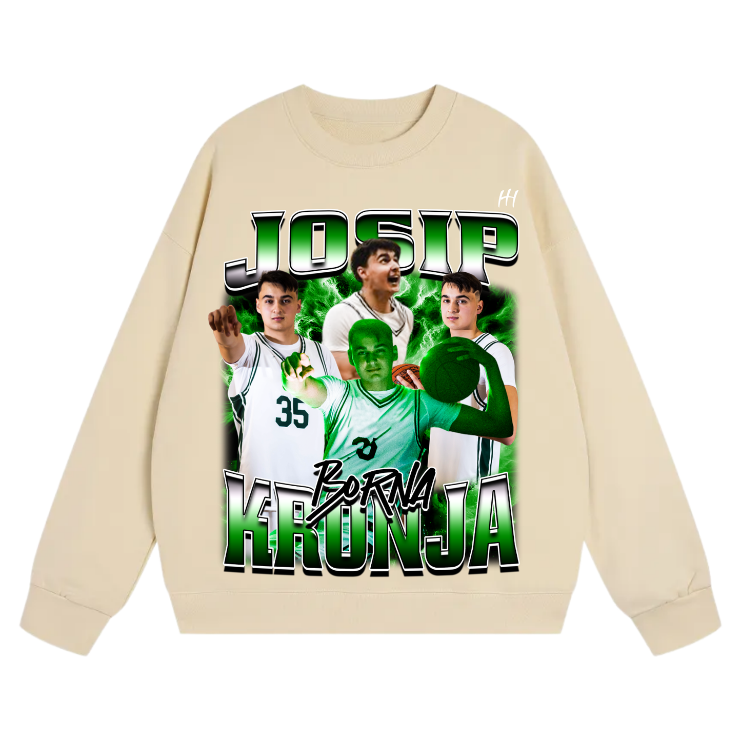 Josip Borna Kronja Heavyweight Crewneck Sweatshirt