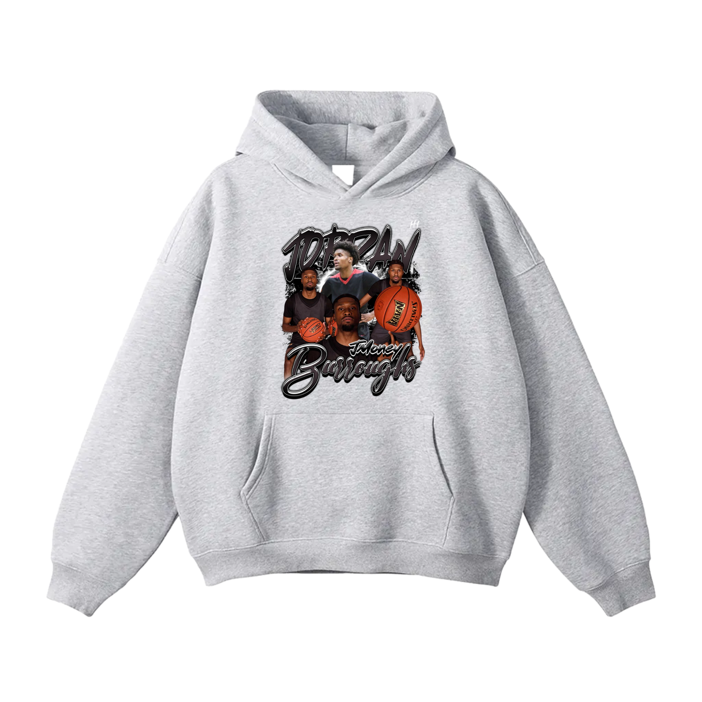 Jordan Burroughs Oversize Fleeced Hoodie