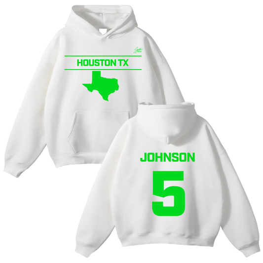 Tayvion Johnson Oversize Fleeced Hoodie