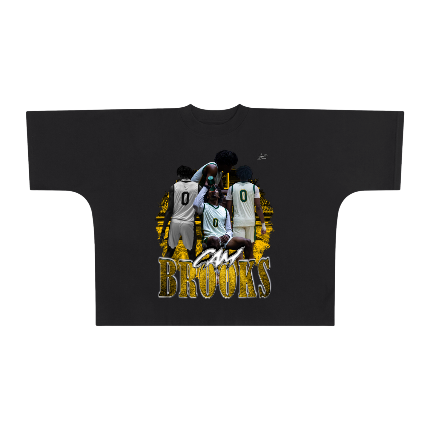 Cam Brooks Premium Drop Shoulder/Boxy Tee