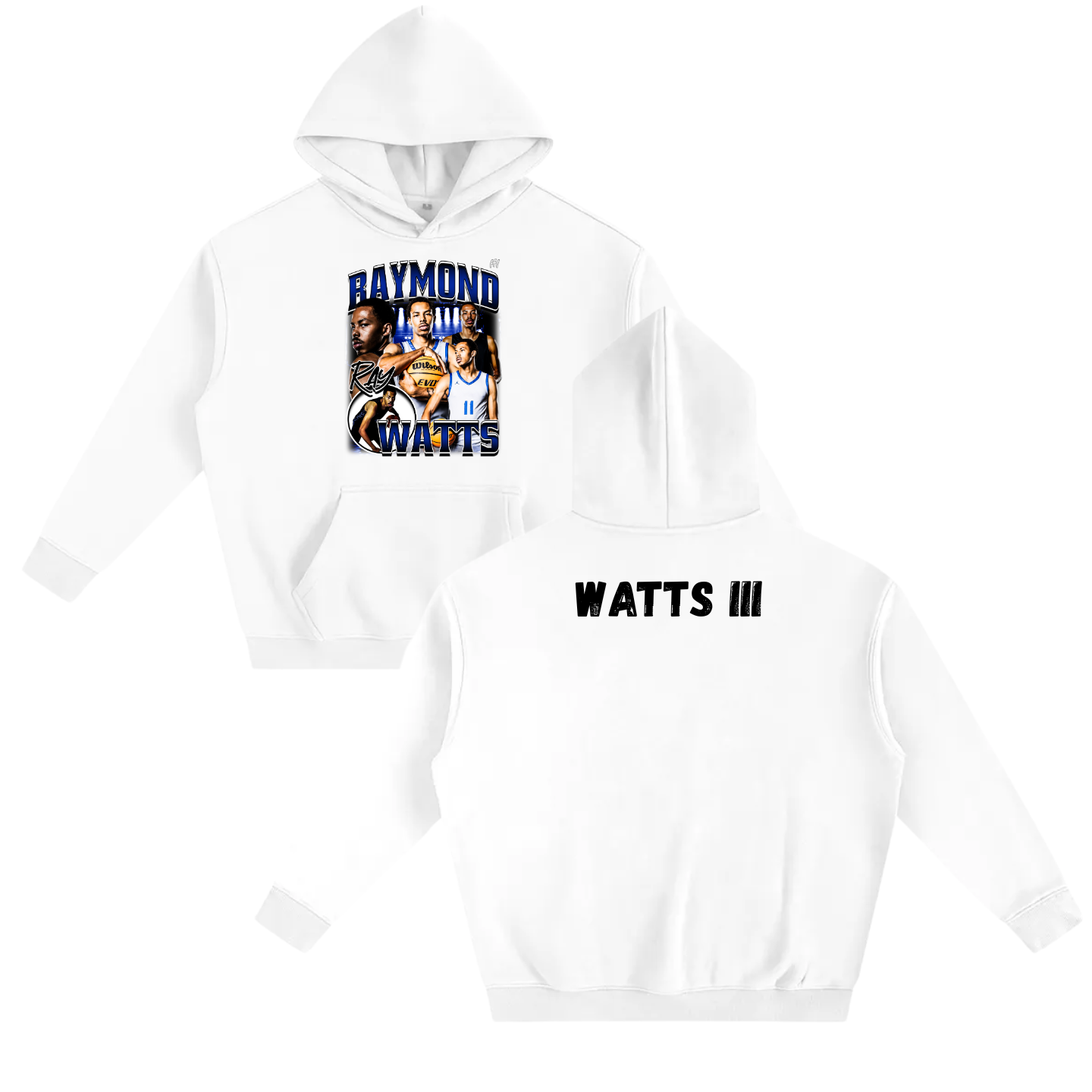 Raymond Watts Oversize Fleeced Hoodie