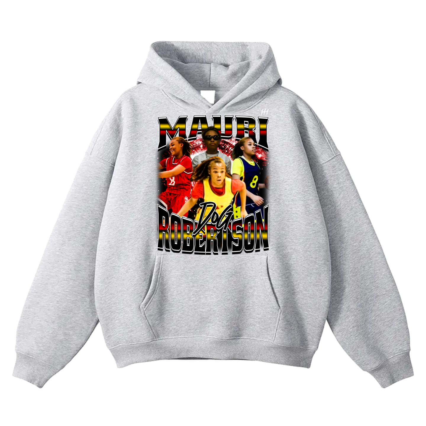 Mauri Robertson Oversize Fleeced Hoodie