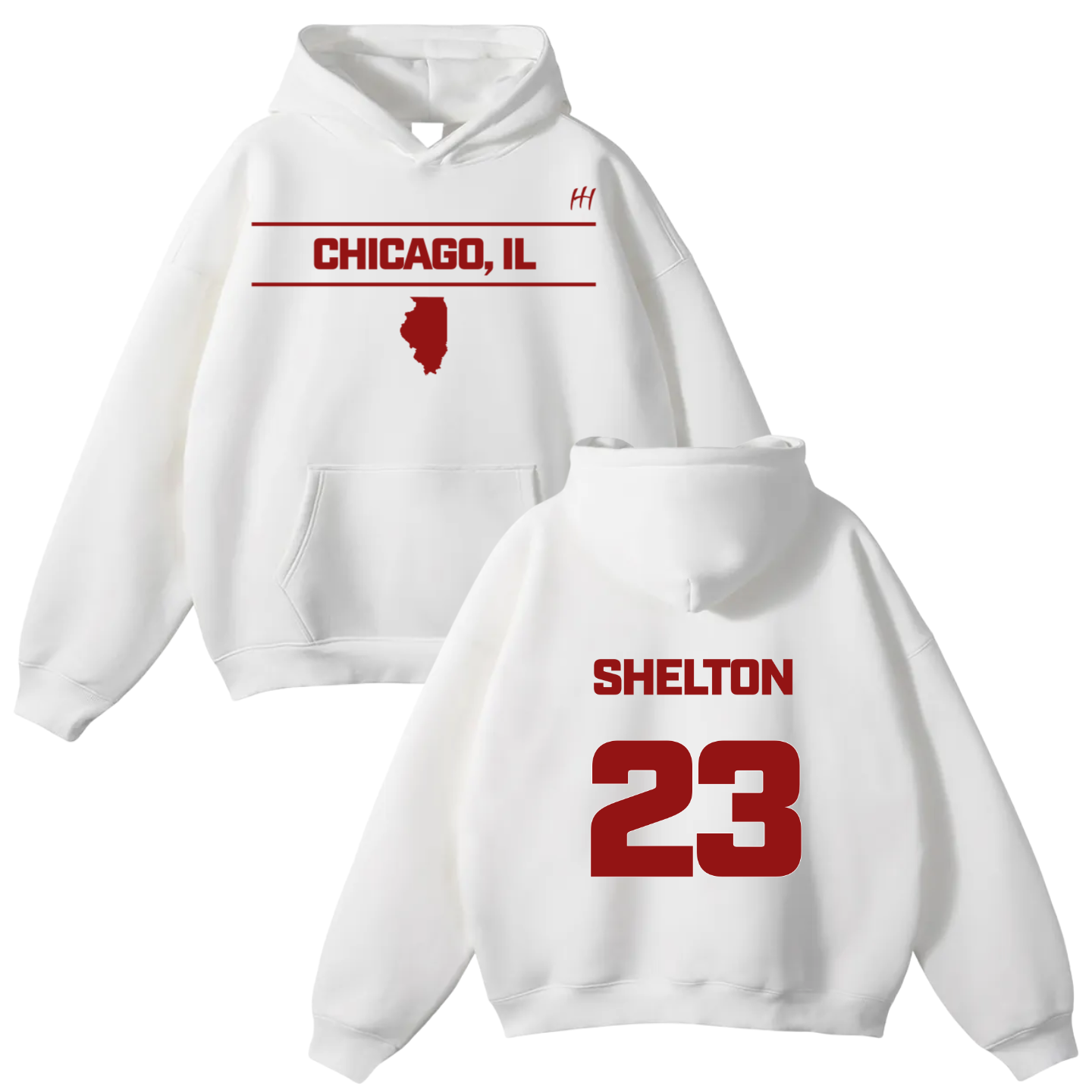 DJ Shelton Oversize Fleeced Hoodie