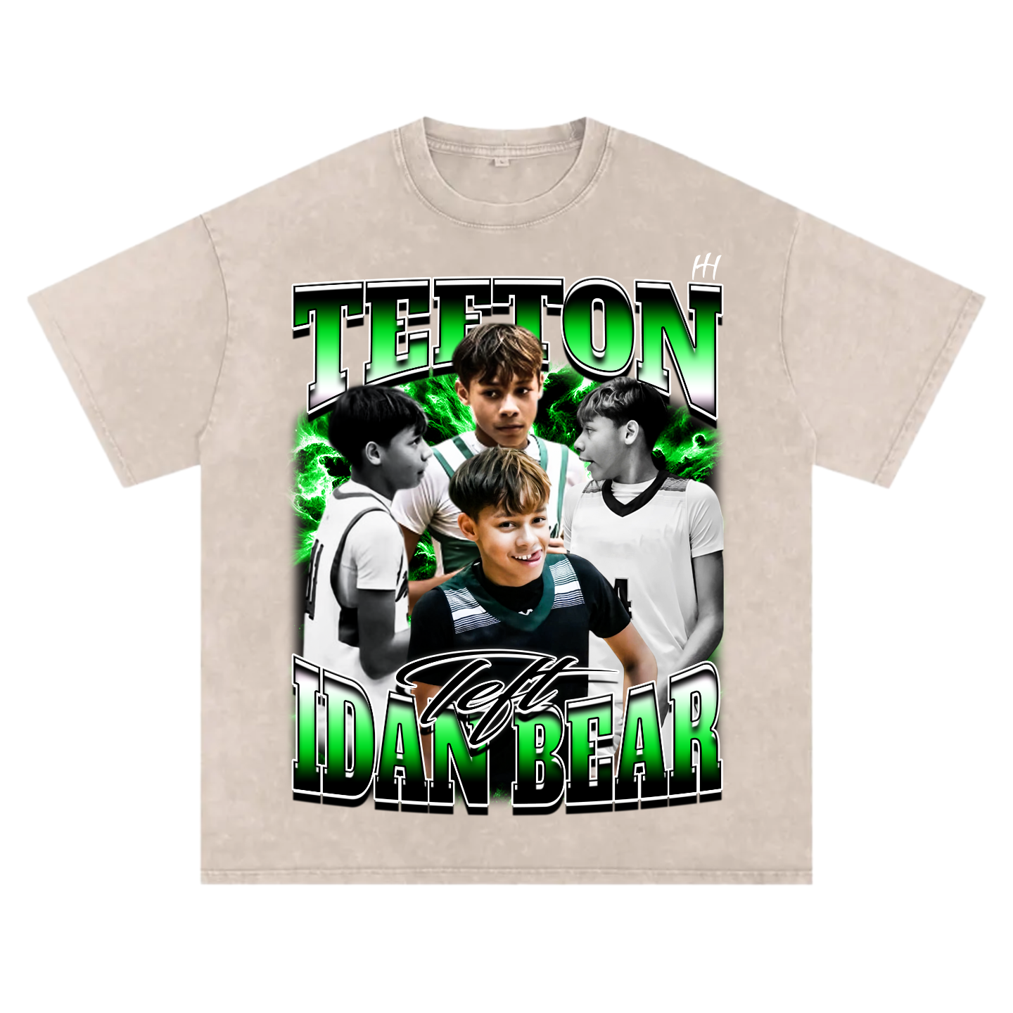 Tefton Idan Bear Oversized T-shirt