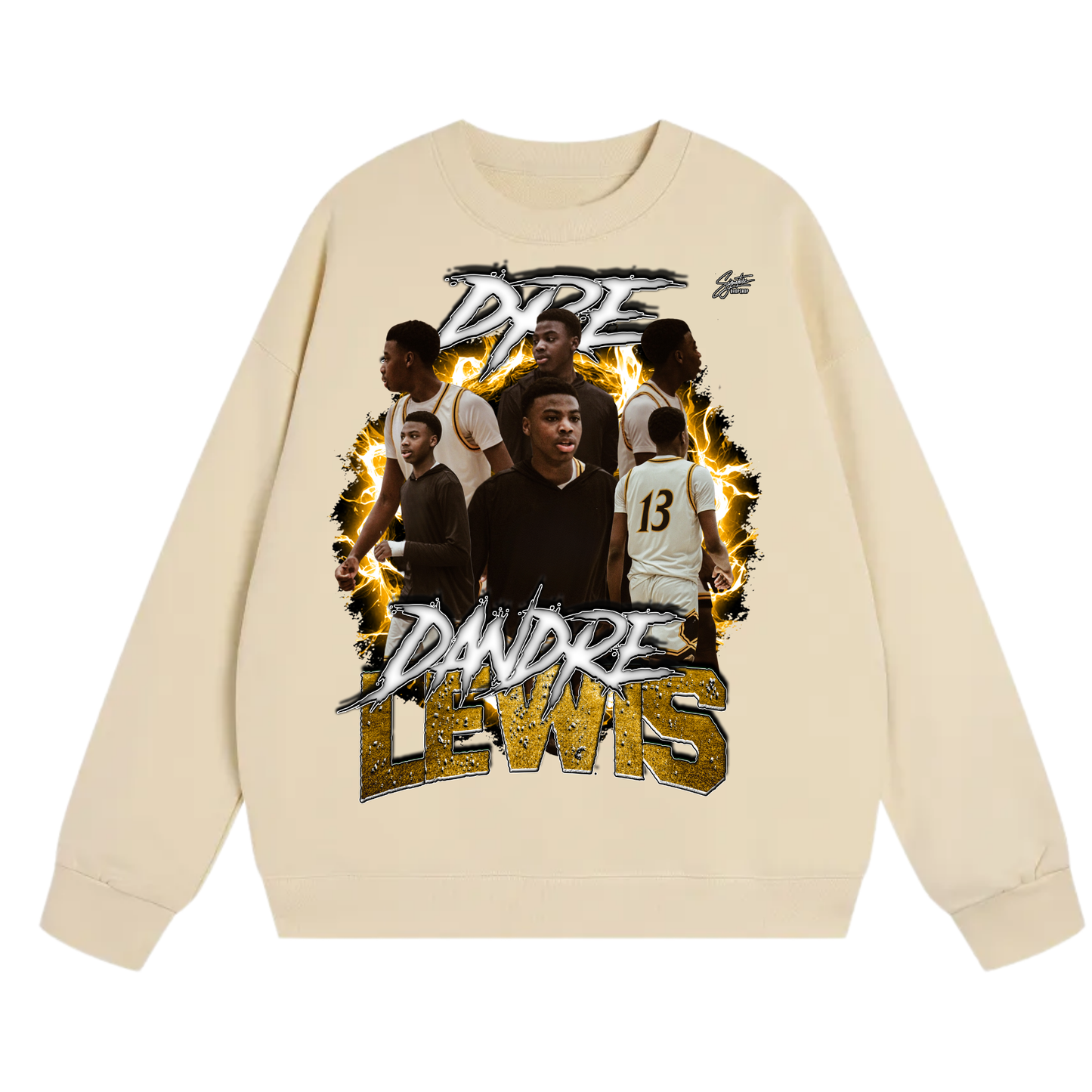 Dandre Lewis Heavyweight Crewneck Sweatshirt