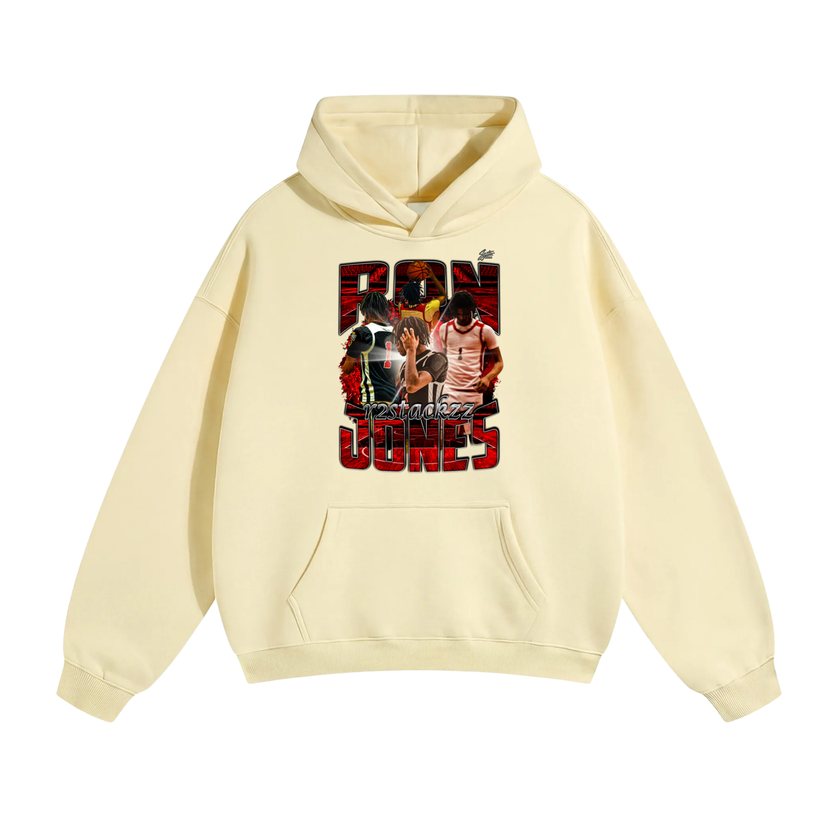 Ron Jones Oversize Fleeced Hoodie