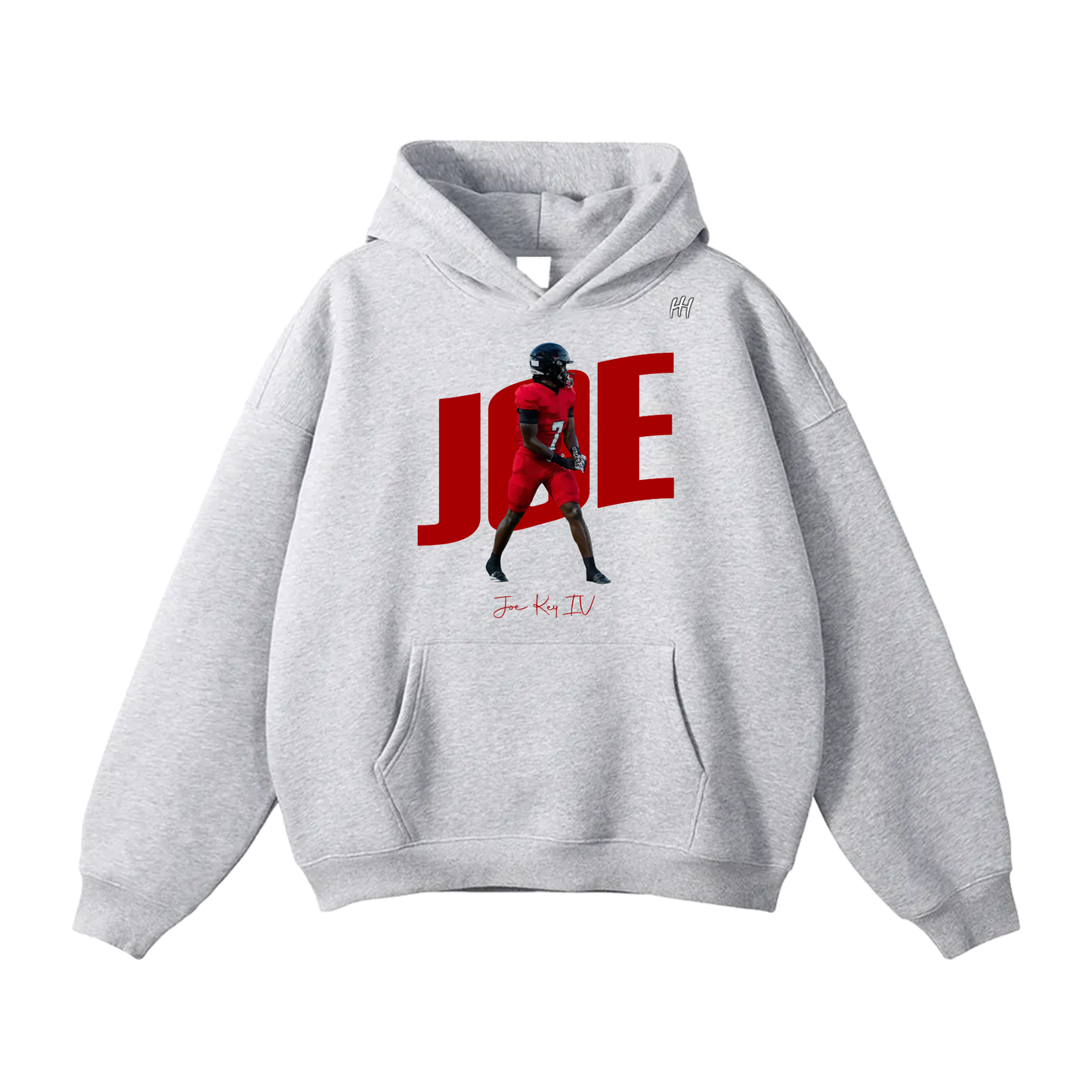Joe key IV Oversize Fleeced Hoodie
