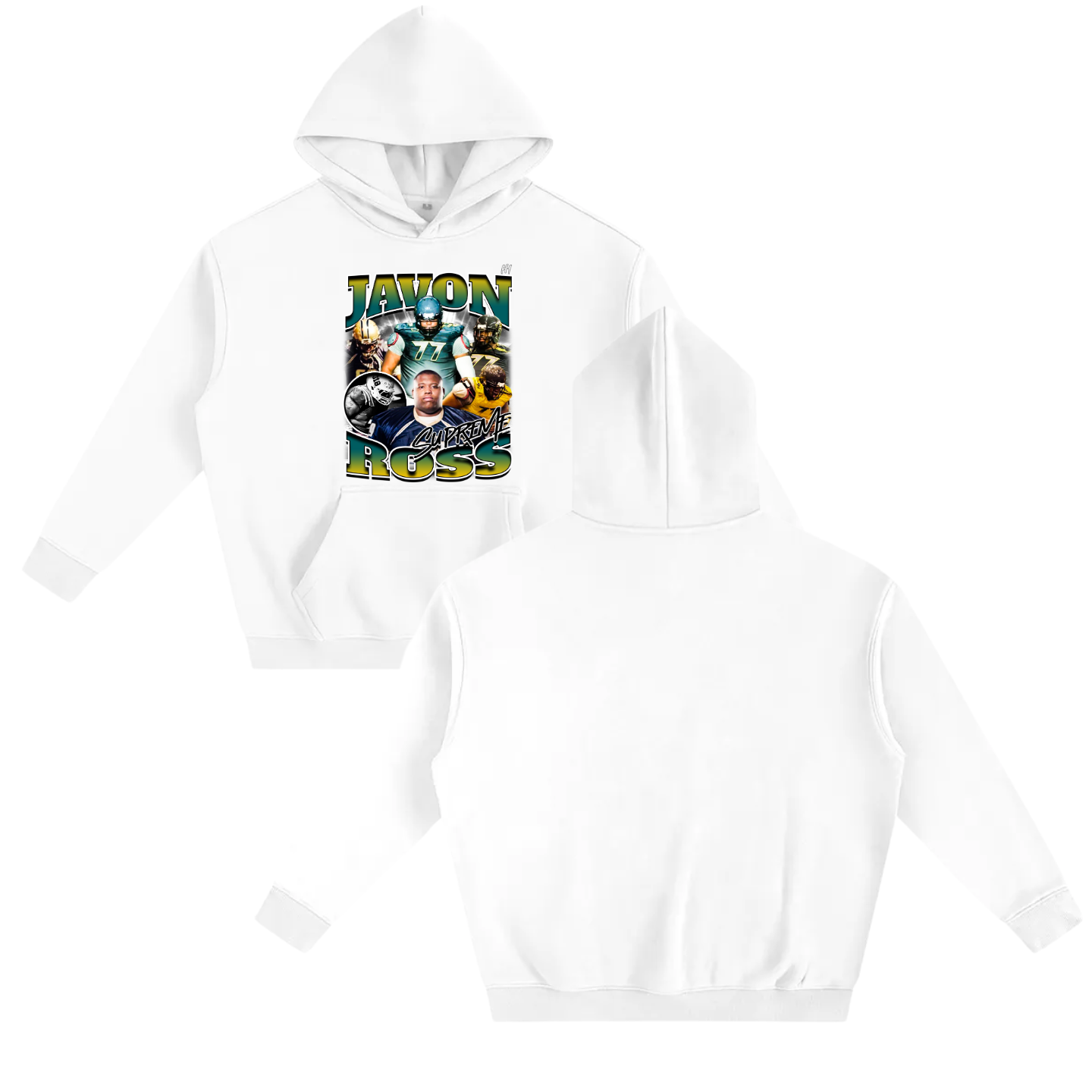 Javon Ross Oversize Fleeced Hoodie