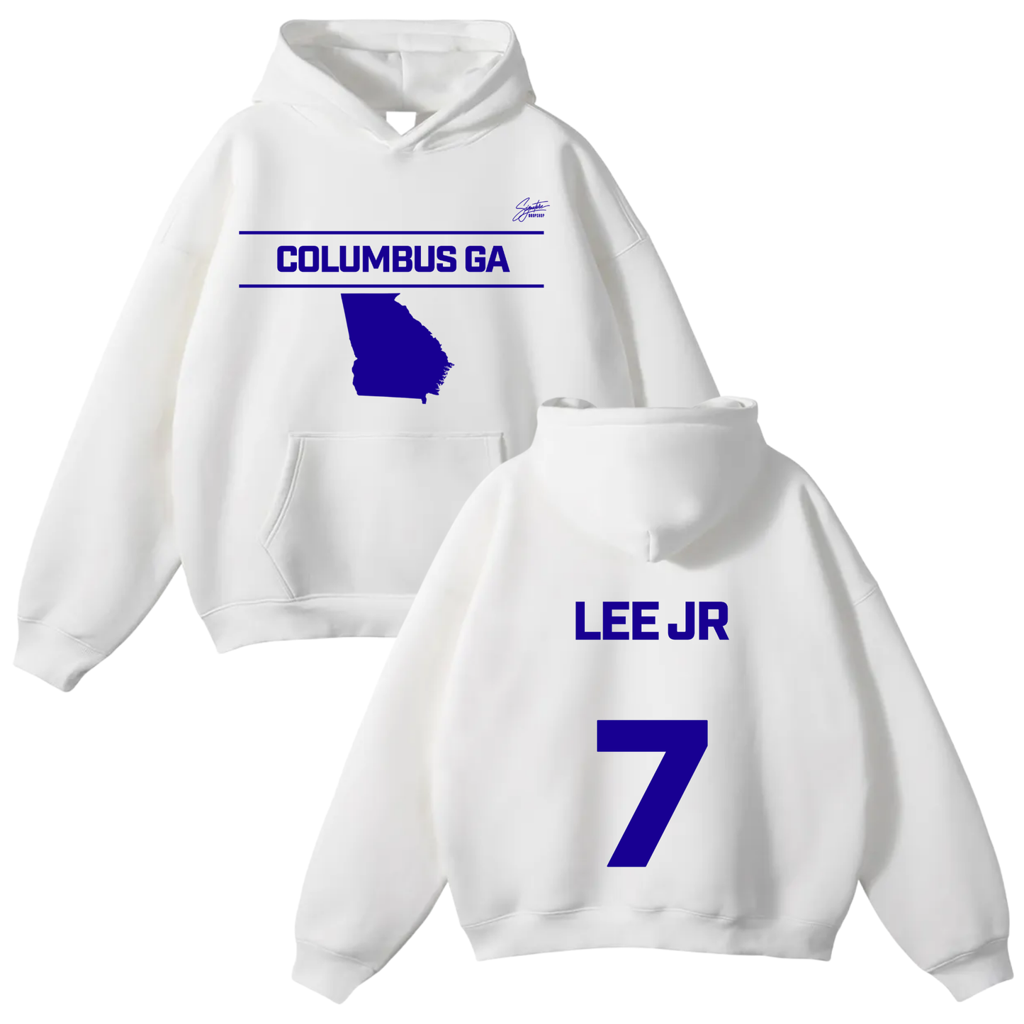 Jaron Lee JR Oversize Fleeced Hoodie