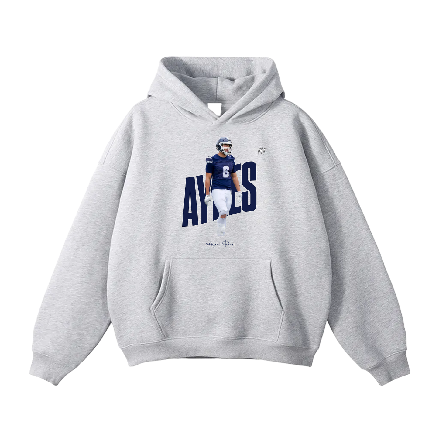 Ayres Perry Oversize Fleeced Hoodie