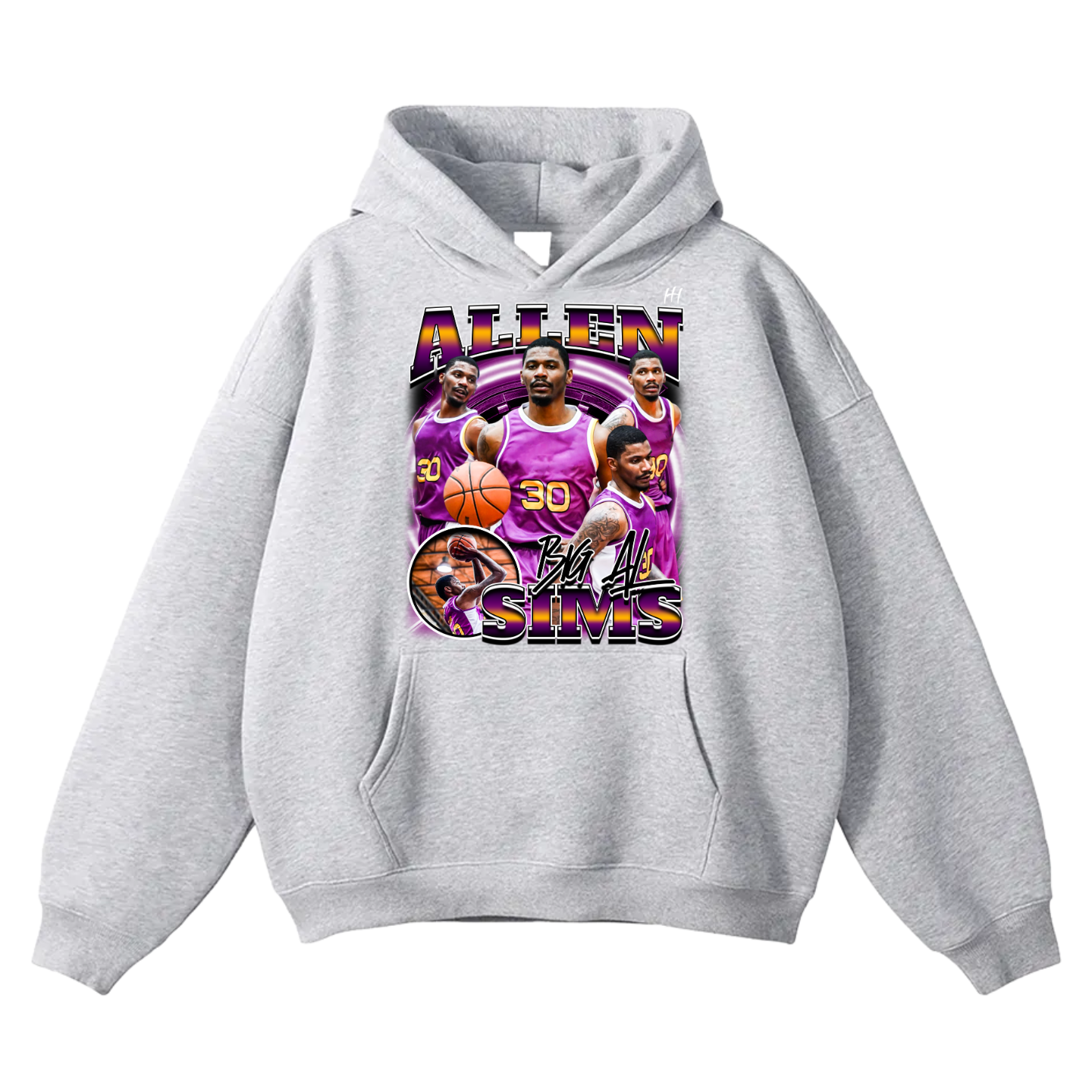 Allen Sims Oversize Fleeced Hoodie