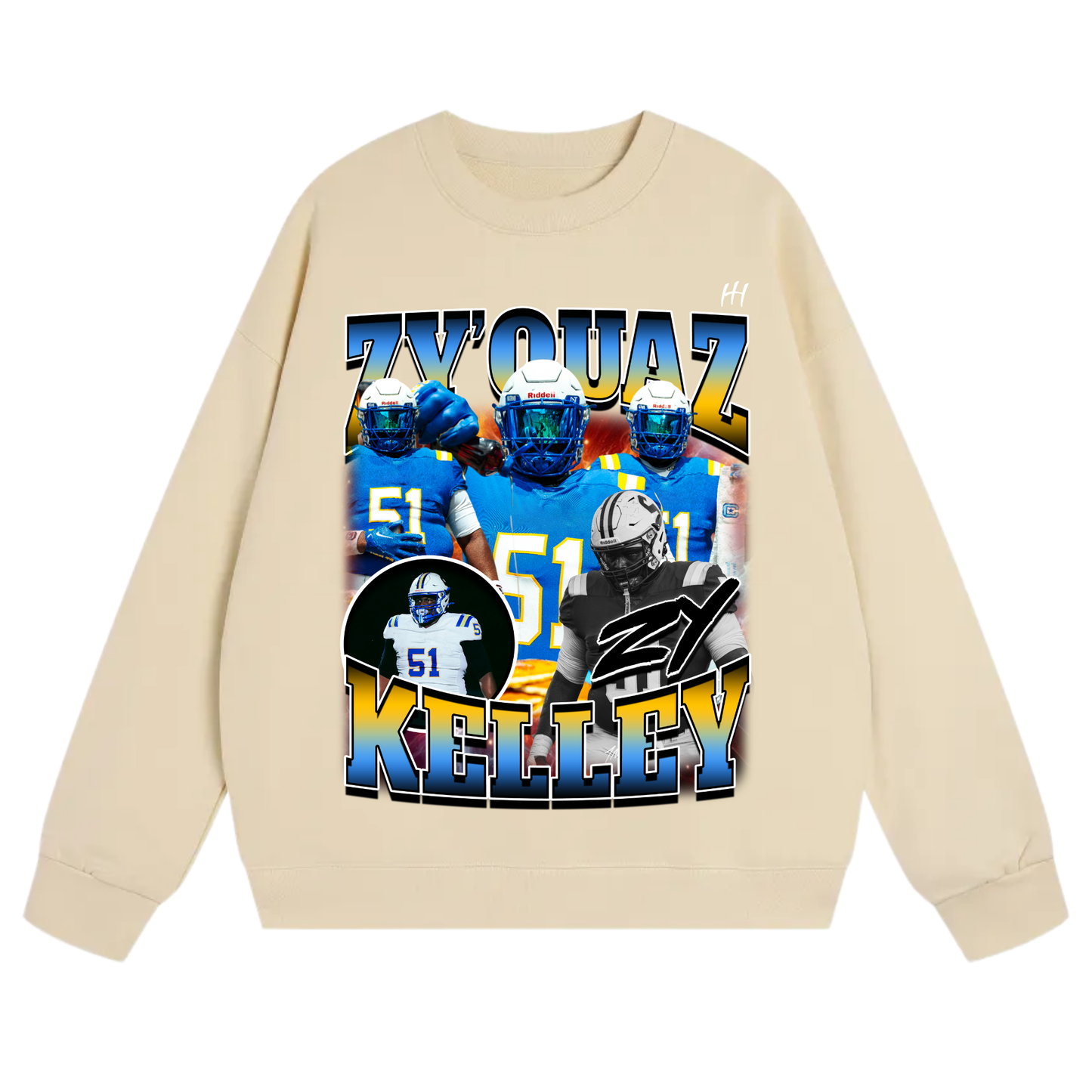 Zy'quaz Kelley Heavyweight Crewneck Sweatshirt