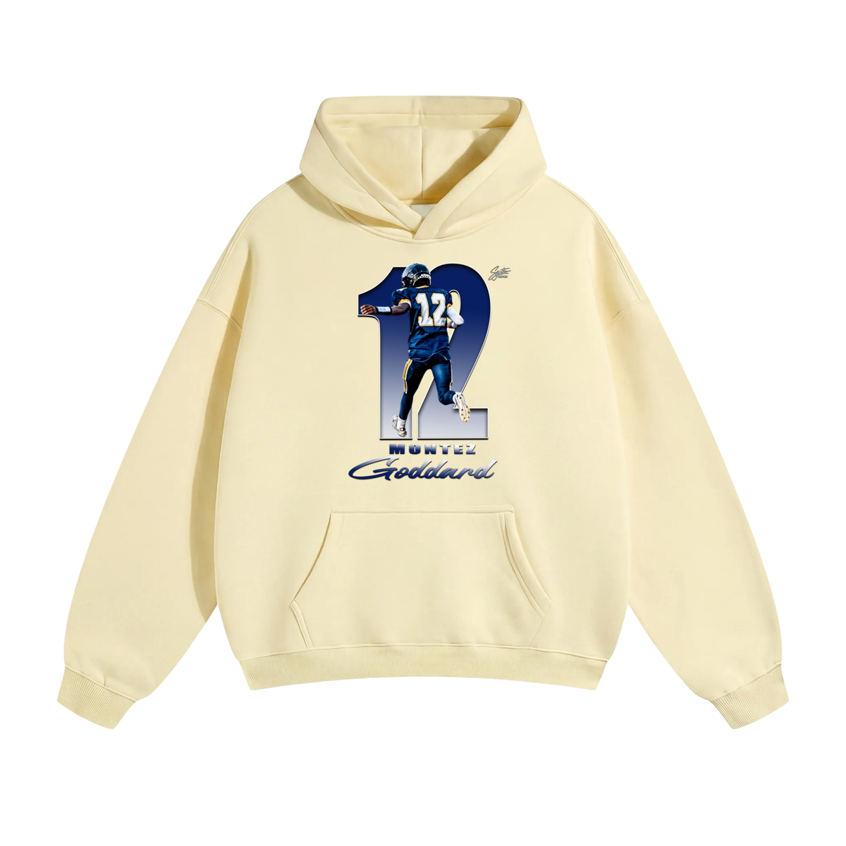 Montez Goddard Oversize Fleeced Hoodie