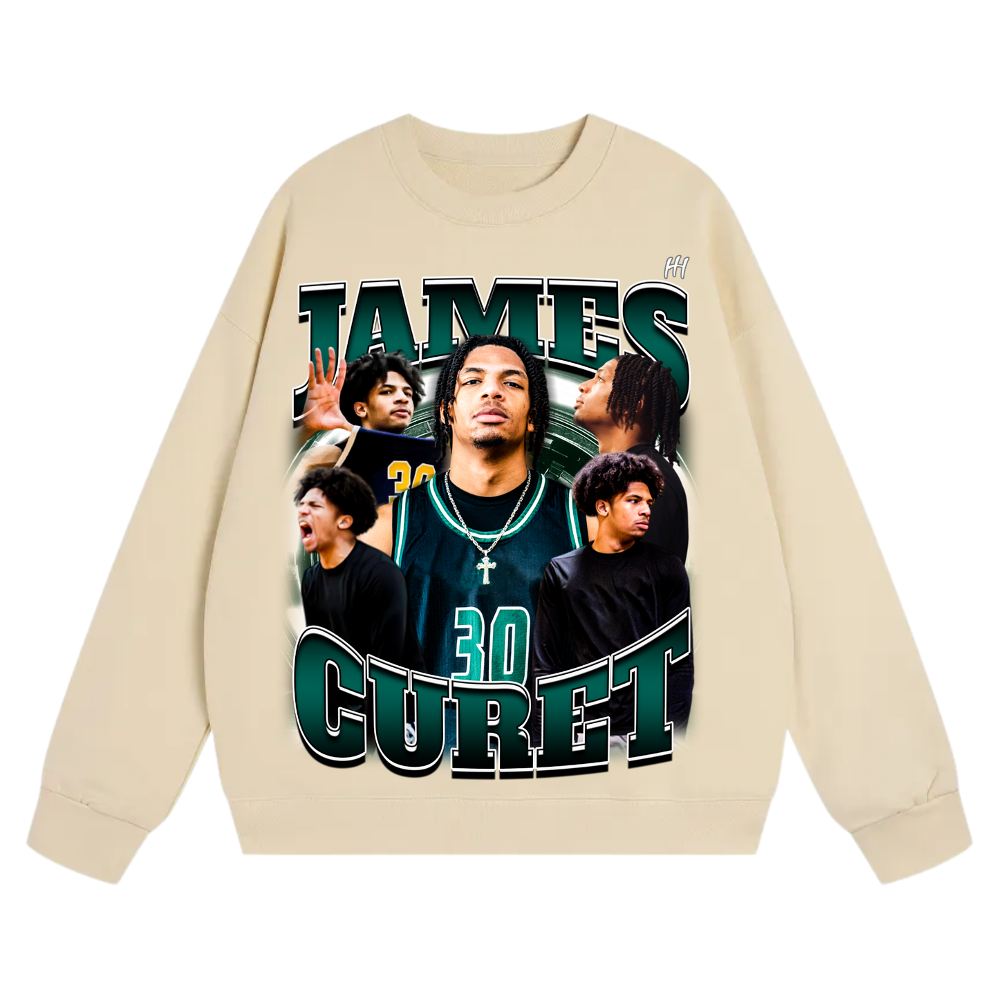 James Curet Heavyweight Crewneck Sweatshirt