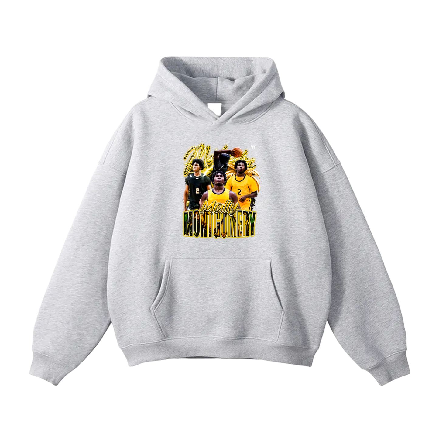 Malachi Montgomery Oversize Fleeced Hoodie